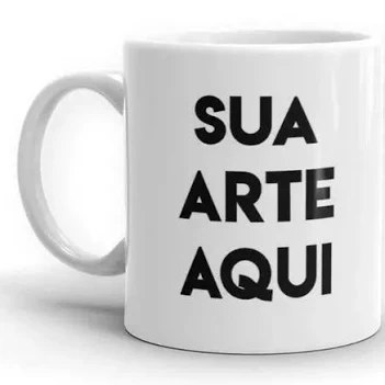 Caneca em porcelana